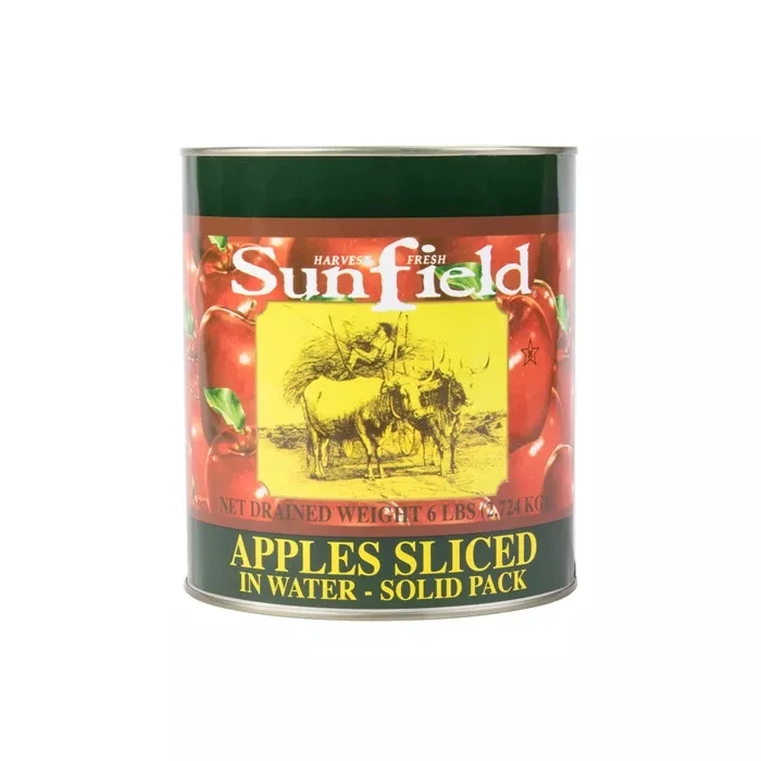 Canned apple